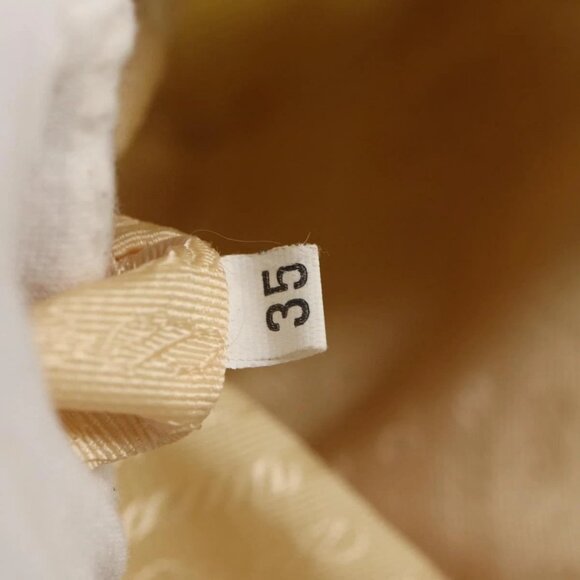 PRADA Backpack Nylon Beige Silver Auth 145849 - Picture 12 of 16